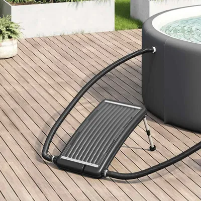 Image de vidaXL Capteur solaire pour piscine Courbe 72,5x46 cm