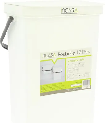 Produktbild von Wandkorb 12 Liter Weiß - Incasa