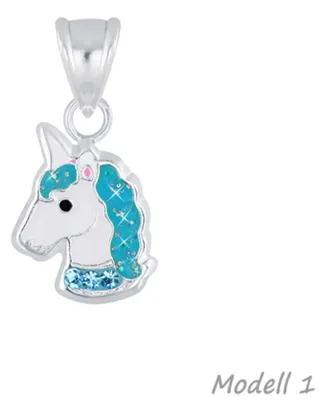Produktbild von Kinderkette Silber 925 Kette: Einhorn Halskette für Mädchen Modell 1