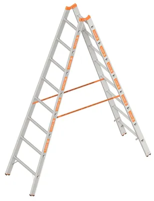Produktbild von Layher Sprossenstehleiter TOPIC 1039, 1039008