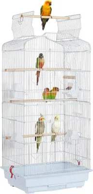 Produktbild von Famanu Vogelvoliere - Geräumig und sicher - Schwarz
