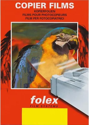 Produktbild von folex Kopierer-Folien X-10.0 DIN A4 100 my 100 Stück