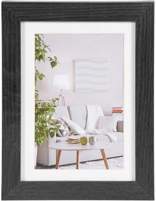 Immagine prodotto di Cornice per foto Henzo Modern 13x18 cm nera con passe-partout