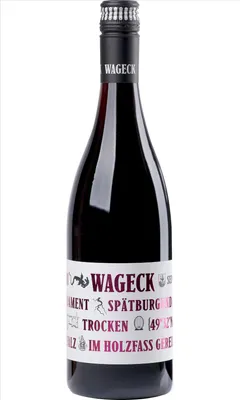 Produktbild von Weingut Wageck Pfaffmann GbR Spätburgunder FUNDAMENT Pfalz 2022 Wein ( 1 x 0.75 L )