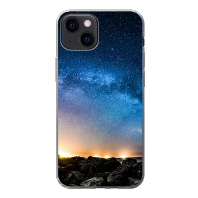 Obrázek produktu pro Kryt na mobilní telefon pro Apple iPhone 13 Mini Galaxie - Vesmír - Slunce - Chlapci - Dívky - Děti Silikonové měkké pouzdro
