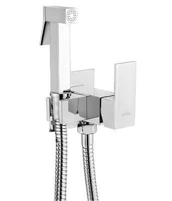 Produktbild von Unterputz-Bidetarmatur quadratisch, Chrom