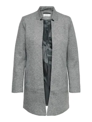 Produktbild von ONLY 15149366, Weiblich, Erwachsener, Regular fit, Baumwolle, Polyester, Grau