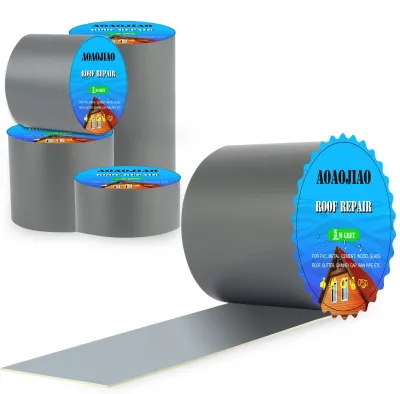 Image de Ruban de réparation pour gouttières bitumineux, auto-adhésif et étanche (5 cm x 5 m)
