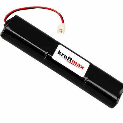 Produktbild von Kraftmax Akku für Velux Solarfenster Dachfenster Rollladen 10,8V / 2500mAh NiMH mit Kabel und Stecker 946933
