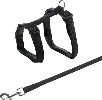 Produktbild von TRIXIE Katzengeschirr mit Leine, 22–42 cm / 10 mm, 1,25 m