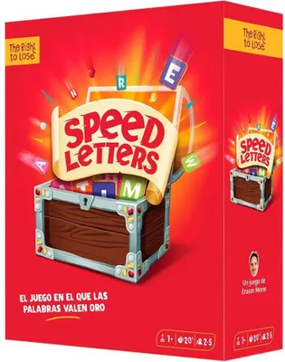 Produktbild von Asmodee Speed Letters Brettspiel Golden  Golden One Size