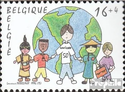 Produktbild von Briefmarken Belgien 1996 Mi 2722 (kompl.Ausg.) postfrisch UNICEF