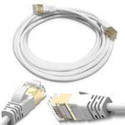 Produktbild von Netzwerkkabel Patchkabel Verlegekabel CAT 8 2 m Kabel Netzwerk DSL LAN Ethernet