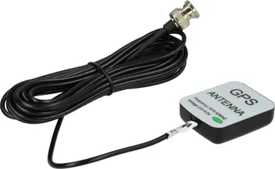 Produktbild von vhbw GPS Antenne kompatibel mit Garmin NavTalk Pilot Navi mit BNC-Anschluss - Magnetfuß, 5 m, Schwarz