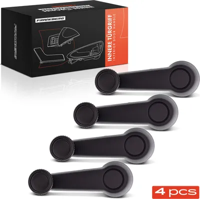 Immagine prodotto di Frankberg 4x maniglia porta anteriore e posteriore per VW Golf Cabriolet Caddy I Jetta LT 28-35 Bus Kasten Pritsche/Fahrgestell