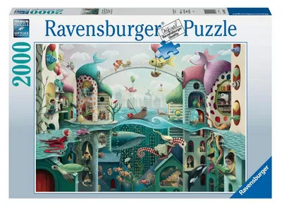 Obrázek produktu pro Ravensburger If Fish Could Walk, 2000 kusů, Umění, 14 rok/roky