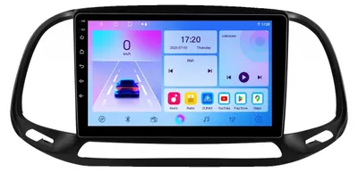 Produktbild von Autoradio, Multimedia-Videoplayer, Sprachsteuerung, kompatibel mit Fiat Doblo 2015-2019 GPS, T2CP (4-Kern 2G 32G)