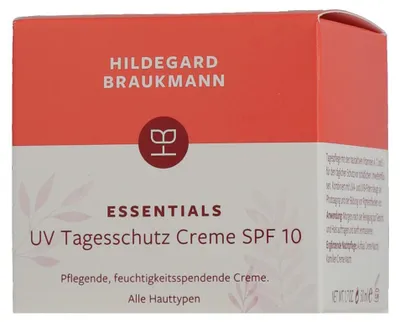Produktbild von Hildegard Braukmann Essentials UV Tagesschutz Creme SPF 10 (50 ml)