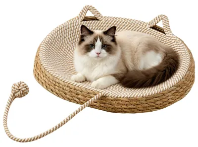 Productafbeelding van Multifunctionele Kattenmand met Krabpaneel
