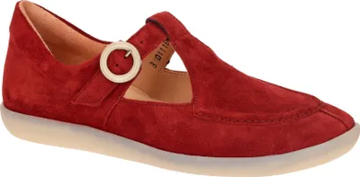 Produktbild von Think NATURE Damenschuhe - Ballerina - Mary Jane rot NEU