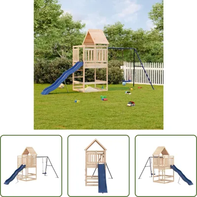 Produktbild von The Living Store Spielturm Massivholz Kiefer
