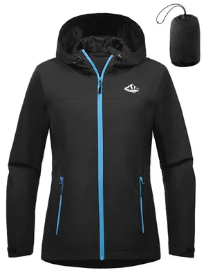 Image de Veste de pluie légère et imperméable pour femmes