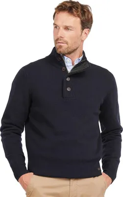 Produktbild von Barbour Pullover Stehkragen Wolle dunkelblau