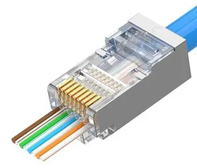 Imagen del producto de Phasak PHK 2240, Blanco, RJ-45, RJ-45, Conector hembra, Conector hembra, 6 cm³