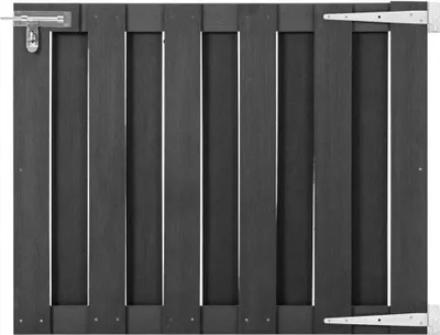 Produktbild von Gartentor WPC 100 x 80 cm Grau