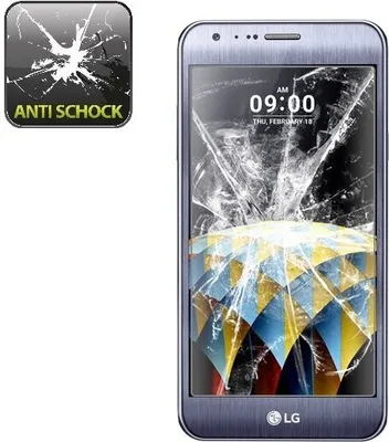 Produktbild von 2x Panzerfolie für LG X Cam ANTI-SCHOCK Displayschutzfolie Displayfolie MATT