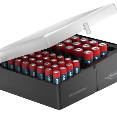 Immagine prodotto di ANSMANN 1900-0127 Set di batterie 52 pezzi scatola Micro AAA, AA 1,5 V