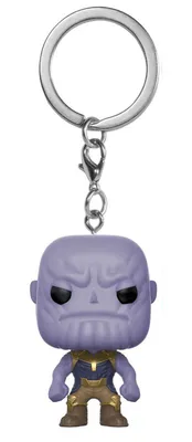 Produktbild von Thanos Bobble-Head Schlüsselanhänger (4cm) Marvel Avengers Infinity War Keychain
