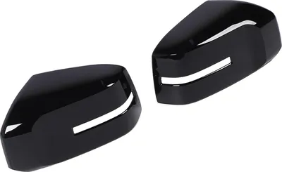Image de 2 coques de rétroviseur gauche et droite pour Triton L200 2023 à 2024, noir brillant