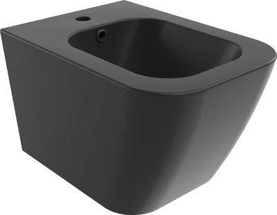Image de Mexen Madox Bidet suspendu, noir mat - 35155170