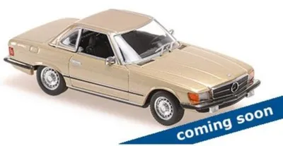 Produktbild von Minichamps 1:43 MERCEDES-BENZ 350 SL CABRIOLET HARDTOP (R107) – 1974 – GOLD