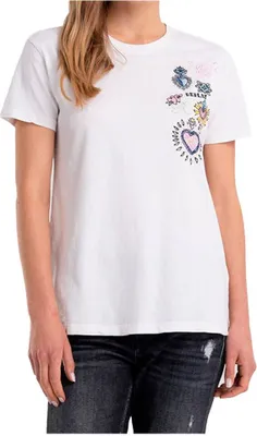 Obrázok produktu pre Replay W3517e.000.22662.001 Tričko White XS Woman White XS