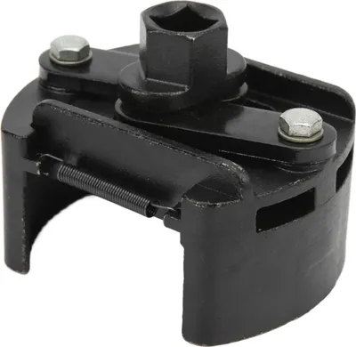 Image de Clé à filtre à huile en forme de U 2 griffes ajustables en acier moulé universelle pour filtres à carburant 80?105mm
