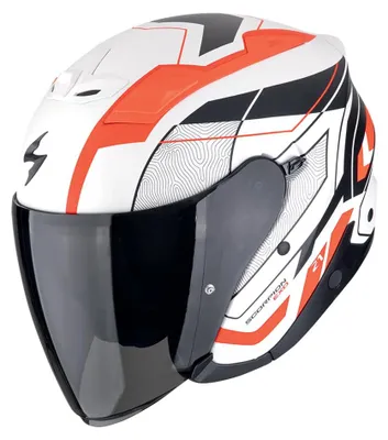 Produktbild von Scorpion Exo-z1 Vue Jethelm Weiß XL Weiß XL