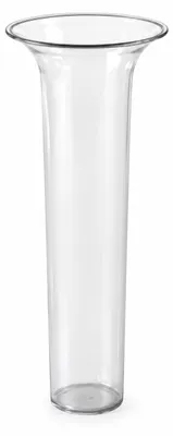 Produktbild von Bodenvaseneinsatz 24cm Transparent - Einsatz für hohe Vase Kunststoff