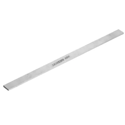 Produktbild von HSS Hochgeschwindigkeitsstahl Drehdrehen Drehwerkzeug quadratischer Weißstangenstreifen (3*10*200 mm)