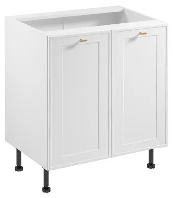 Obrázek produktu pro Dolní dvoudveřová skříňka SALERNO - šířka 80 cm, bílá