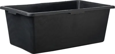 Produktbild von Mörtelwanne rechteckig schwarz 90l