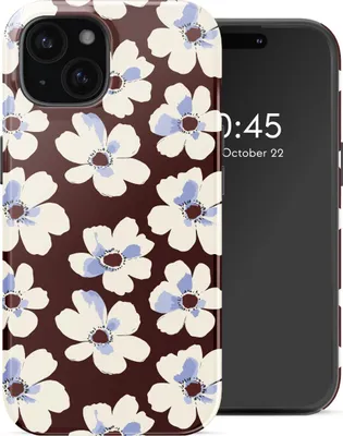 Zdjęcie produktu dla Selencia Vivid Backcover z MagSafe dla Apple iPhone 15 - Choco Flower Pop