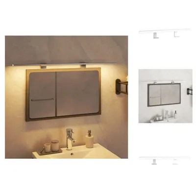 Immagine prodotto di vidaXL Luce a specchio LED 13 W bianco caldo 80 cm 3000 K - Lampade