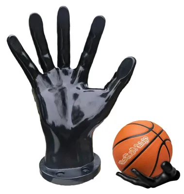 Image de Support mural pour ballons de sport et accessoires