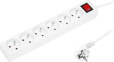 Zdjęcie produktu dla Przedłużacz sieciowy 6G 1,5M biały Blow