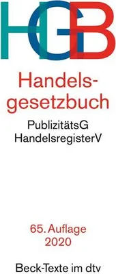 Produktbild von Handelsgesetzbuch HGB