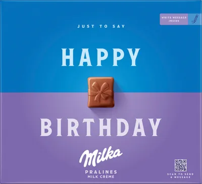 Immagine prodotto di Cioccolatini Milka con ripieno al latte 110 G