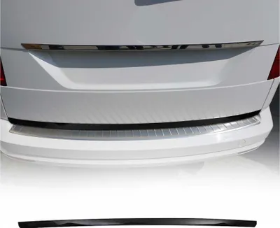 Produktbild von Kofferraumleiste Heckleiste für VW Caddy 2015-2020 Untere Kohlefaser Schwarz