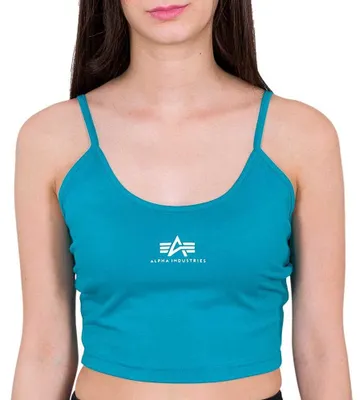 Immagine prodotto di Alpha Industries Donna Canotta Basic Crop-Top SL